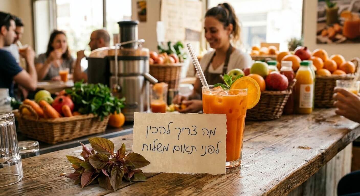 מה כדאי להכין לפני תיאום משלוח